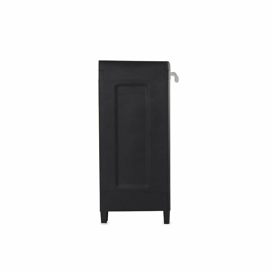 TOOMAX - Armadio Basso Grigio chiaro/Nero Urban XL - h101x78x49 cm